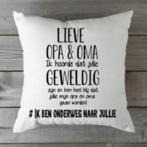 Lieve Opa en Oma Ik kom eraan