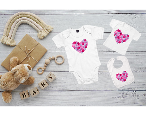 Baby kleding set ballonnen