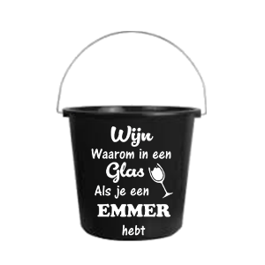 Waarom wijn in een glas Emmer