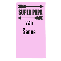 Super Papa Handdoek