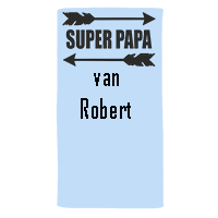 Super Papa Handdoek