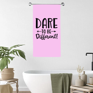 Dare To Be Different Handdoek