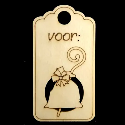 Zak Sinterklaas Label