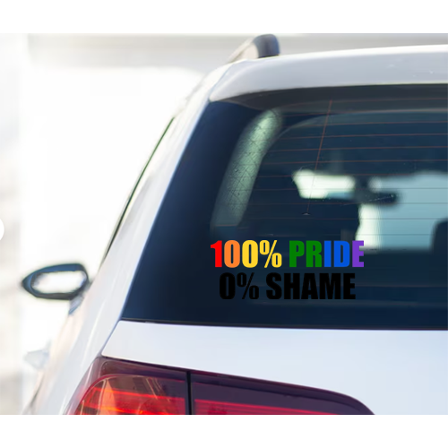 100% Pride Sticker