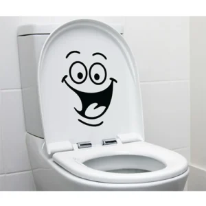 Happy Face Wc Sticker