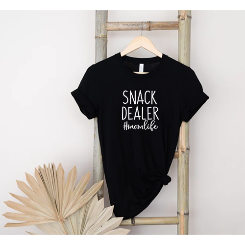 Snack Dealer Mom Life Shirt