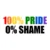 100% Pride Sticker