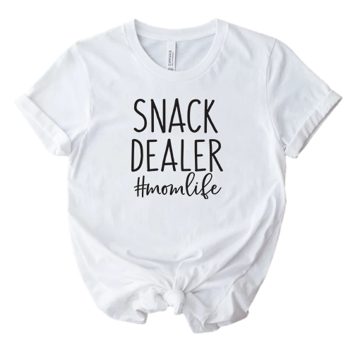 Snack Dealer Mom Life Shirt