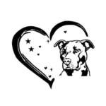 Hart Eigen Hond Sticker