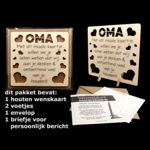 Wenskaart Oma