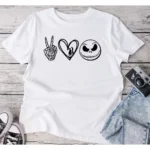 Peace Love Halloween Shirt