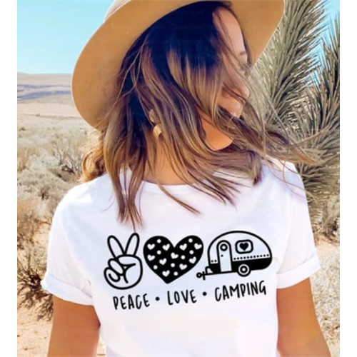 Peace Love Camping Shirt