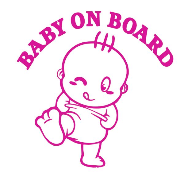 Baby on Board knipoog