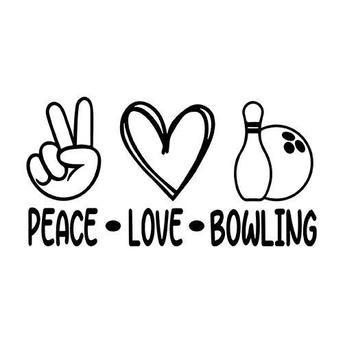 Peace Love Bowling