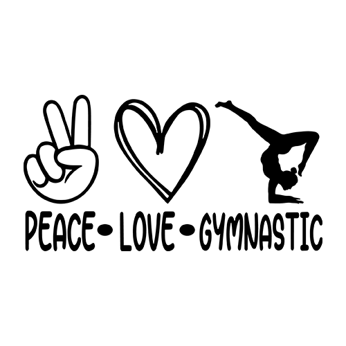 Peace Love Gymnastic