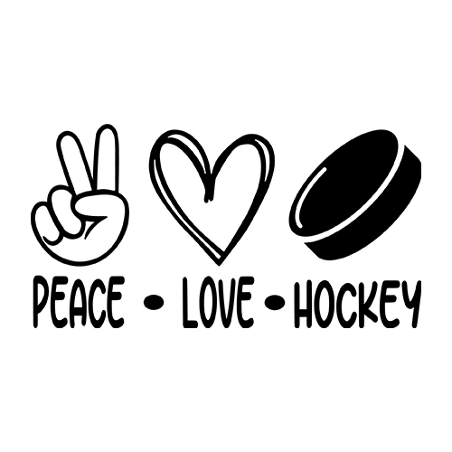 Peace Love Hockey