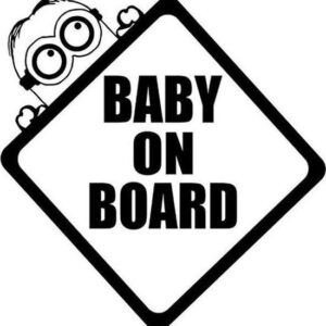 Minion On Board Sticker