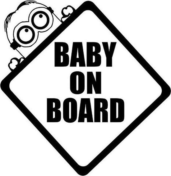 Minion On Board Sticker