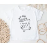 Minion Kleurplaat Shirt