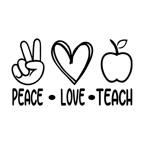 Peace Love Teach