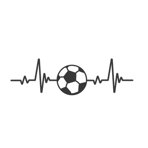 Voetbal hartslag