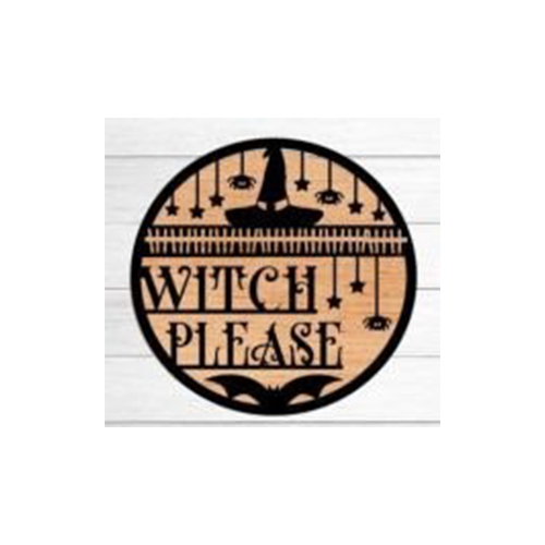 Witch Please Deurbord