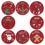 Kerst Sluitstickers