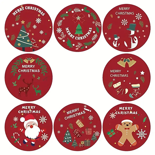 Kerst Sluitstickers