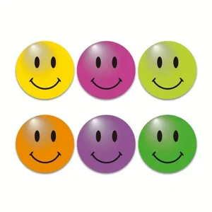 Smiley Sluitstickers