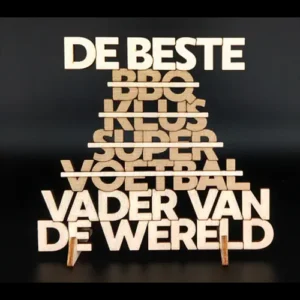 De Beste Vader voetstuk 2570